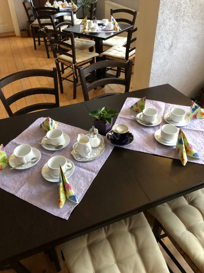 Alte Schule Cafe Und Pension Drehna Exteriér fotografie